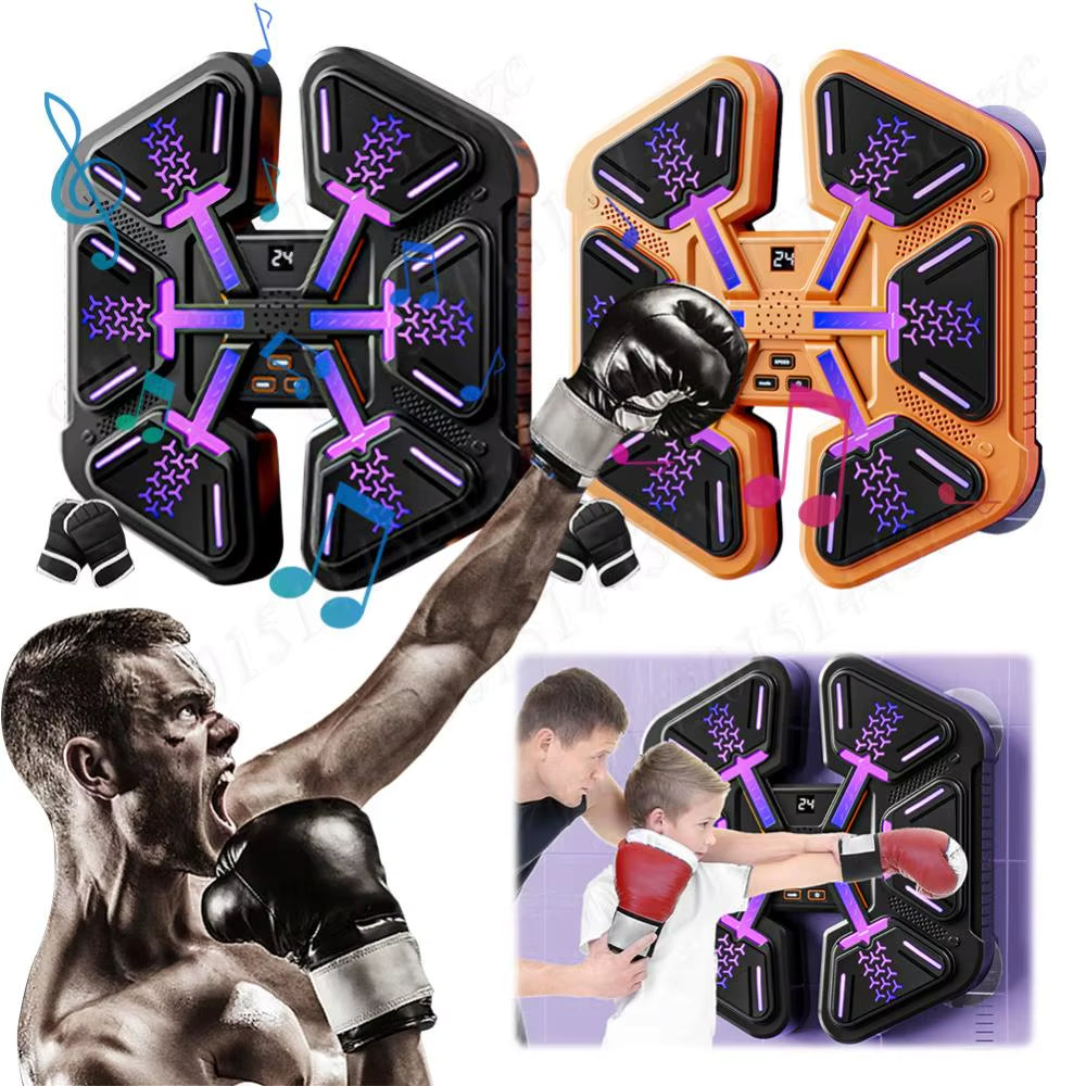 Smart Music Boxing Machine Music Boxing Trainer Boxing Training Punching Equipment Wall-Mounted Boxing Wall Target