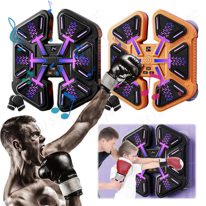 Smart Music Boxing Machine Music Boxing Trainer Boxing Training Punching Equipment Wall-Mounted Boxing Wall Target